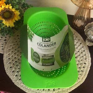 Joie Green Expandable Sink Colander